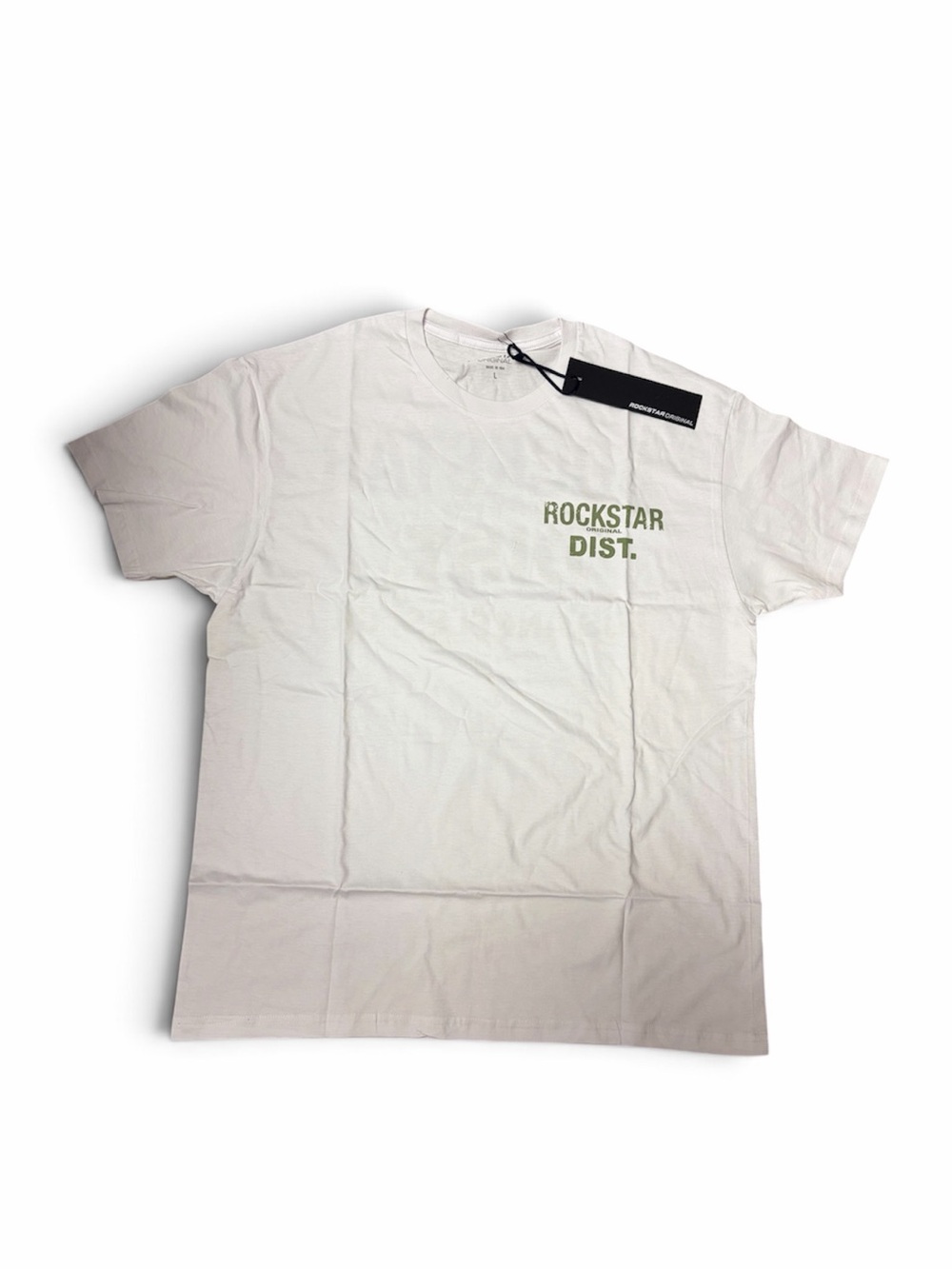 Men's White tee Rockstar Original T-Shirt